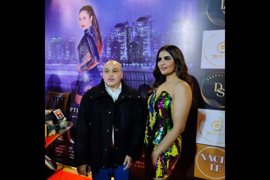 Ashok Prasad Abhishek’s Triple Celebration, Deepti Sadhwani’s Birthday Party, Music Label Moon Records, Song Nach Le Launched