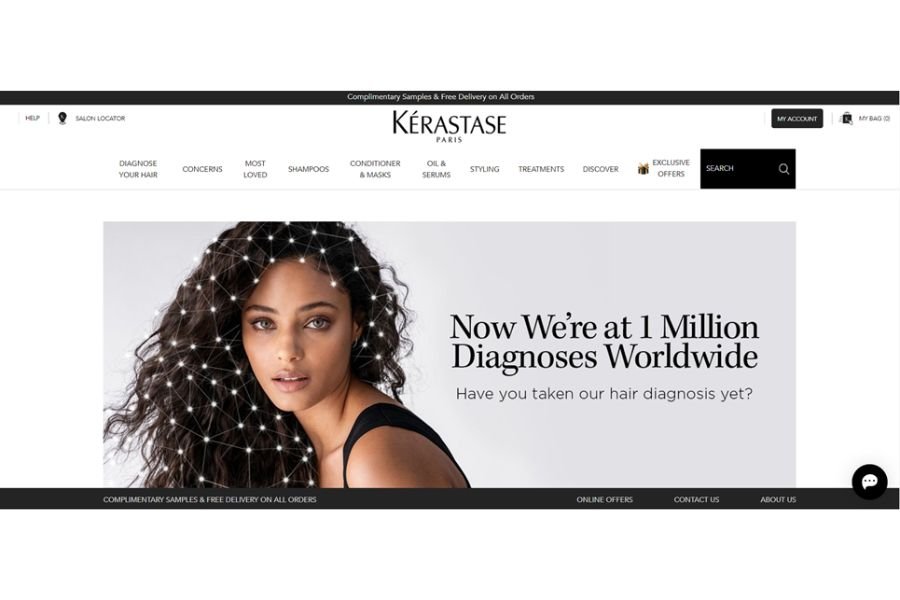 Pioneer In Luxury Professional Haircare, KÉRASTASE Launches Its Official Online Store!