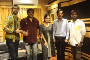 Recording of music album “Dhuan Dhuan” by music composer Vivian Richard