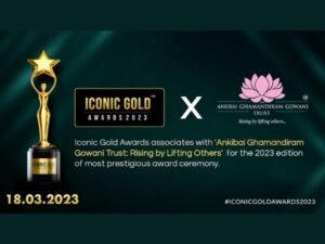 Ankibai Ghamandiram Gowani Trust associates with Iconic Gold Awards 2023