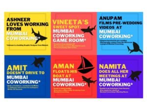 Mumbai Coworking launches a quirky marketing campaign featuring judges from Shark Tank India