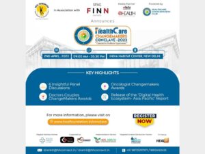 Healthcare Changemakers Club to organise 1st Healthcare Changemakers Conclave-2023 for Changemakers’ Felicitation