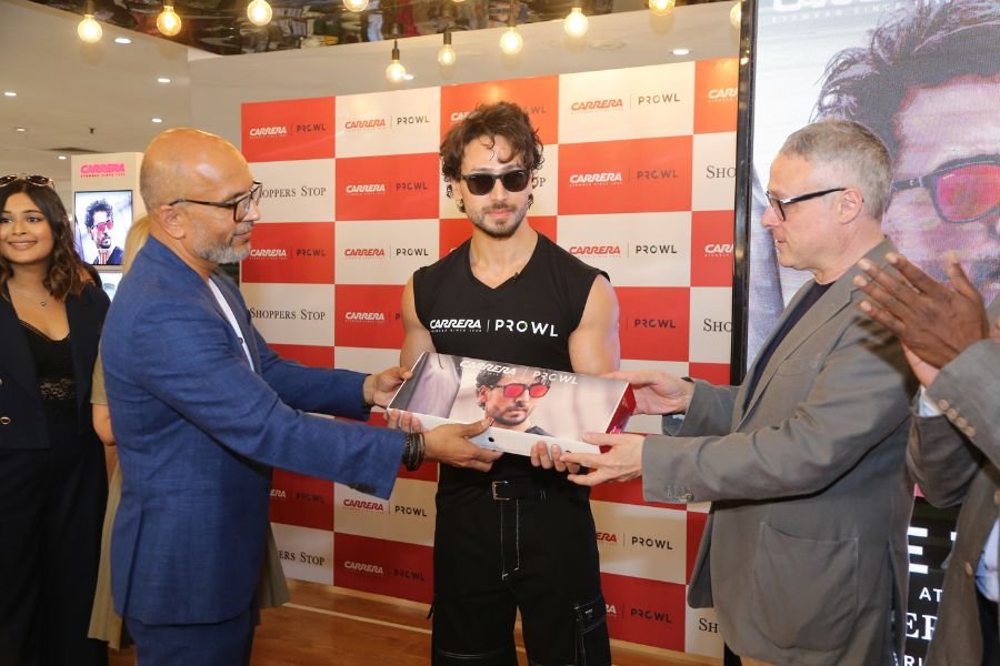 Tiger Shroff Unveils The ‘CARRERA x PROWL’ Eyewear Collection