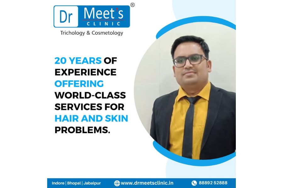 Dr Meets Clinic: Most Trusted Trichology Clinic For Hair Fall Treatment In Indore   