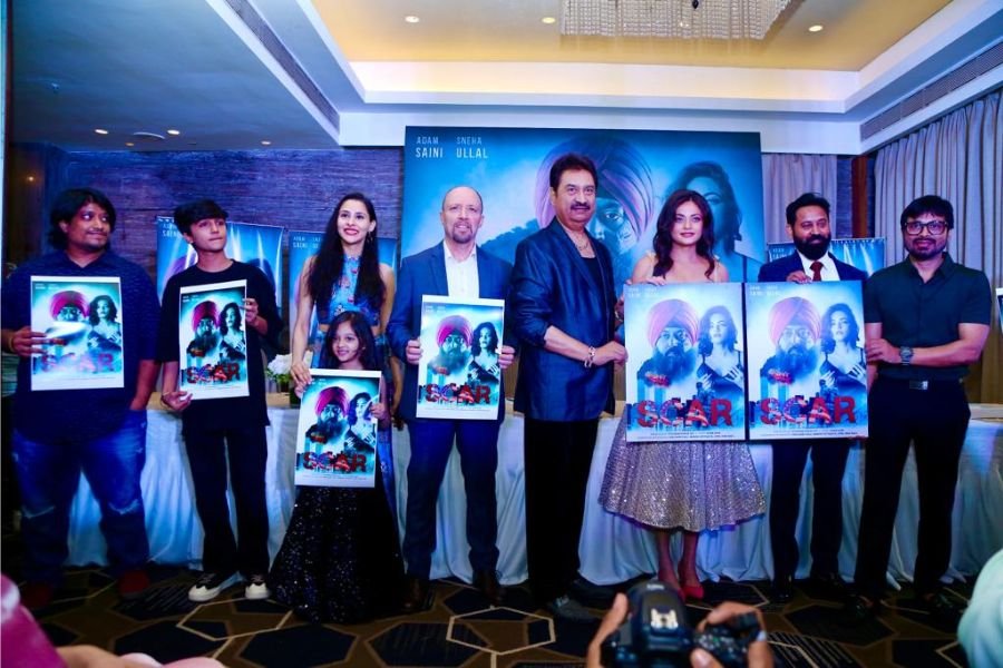 Actor Adam Saini, Sneha Ullal & Singer Kumar Sanu unveiled “Scar” movie poster Directed by Manish Vatssalya