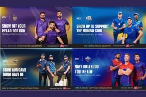 HRX turns the Official Fan Merchandise Partner for Four IPL Teams
